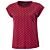 T-shirt dames à encolure arrondie, imprimé d'ancres