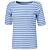 T-shirt rayé à encolure carrée