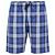 Short de pyjama tissé, à carreaux