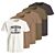 JACK&JONES T-shirts «Jadon», pack de 5