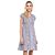 tANtRA Kurzes Kleid «Mystique», blau/rosa