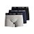 JACK&JONES Boxers «Anthony», pack de 3, gris/bleu/noir