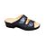 ALGEMARE Damen-Mules, mit Details in Silber