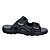 Sportliche Herren-Pantolette, Nubukleder