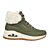 SKECHERS Bottes à lacets pour femmes, Street Uno - coussin d'air