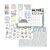 Set de table en papier «Family-Time», 48 feuilles, motifs familiaux