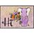 Paillasson Rollin'Art « Lucky Elephant », 50x75 cm
