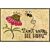 Paillasson Rollin'Art « Bee Happy », 50x75 cm