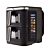 Ohmex Friteuse à air chaud « Double Air Fryer », 2 tiroirs de 5,5 litres, 12 programmes
