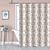 Textil-Duschvorhang «Ornament»