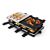 Gourmetmaxx Raclette-Grill «Deluxe 8», mit Marmorsteinplatte und Wendegrill
