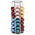 Porte-capsules à café, pivotant, pour 42 capsules Nespresso