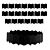 Bordure de plate-bande, lot de 20, «aspect brique»