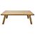 Table basse «Paris», en aluminium aspect bois