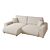 Ecksofa Junai mit Bettfunktion und Bettkasten