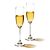Lot de 6 flûtes à champagne, 170 ml, forme élancée