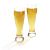 Lot de verres à bière, 4 pièces, pour 4 personnes, 680 ml