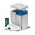 iRobot Saug- und Wischroboter Roomba Plus 415 Combo, mit AutoWash Dock