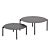 Set de 2 tables d'appoint «Torino»
