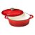 Cocotte en fonte avec couvercle, ovale