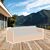 Housse de protection pour canapé de jardin, 220x100x80 cm, noire, sac de transport inclus