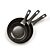 Set de 3 poêles en aluminium Bratmaxx, sans PFAS