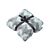 Le plaid en fausse fourrure «Ice»