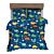 Housse de couette aux dinosaures multicolores