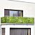 Pare-vue pour balcon, imprimé