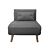Schlaf-Sessel, 1-Sitzer «Niko», 3-in-1, L 76 x B 82 x H 84 cm