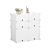 Rangement d'appoint «Eva», L 70 x H 69 x P 35 cm, blanc