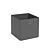 Aufbewahrungsbox aus Vlies, grau