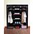 SONGMICS Armoire en intissé