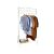 SONGMICS Garderobe «Country», aus Metall, weiss