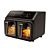 Friteuse à air chaud « Dual », 2x 4 l, 2200 W