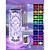 Lampe «Cristal», 16 couleurs, H 19,5 cm