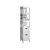 SONGMICS Colonne de rangement «Nino», L 30 x H 141,5 x P 30 cm, blanc