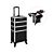 SONGMICS Kosmetikkoffer, Set, 3-teilig, H 71 cm