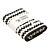 Linge éponge PEANUTS « Charlie Brown », motif zigzag jacquard