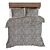 Linge de lit au design effet peau sauvage