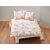 Linge de lit avec design floral pittoresque